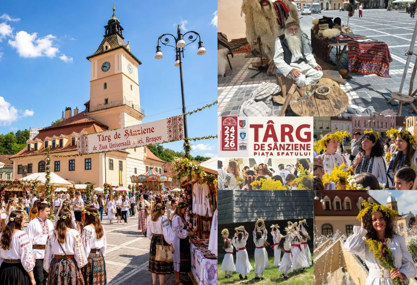 Târgul de Sânziene are loc în perioada 24-26 iunie