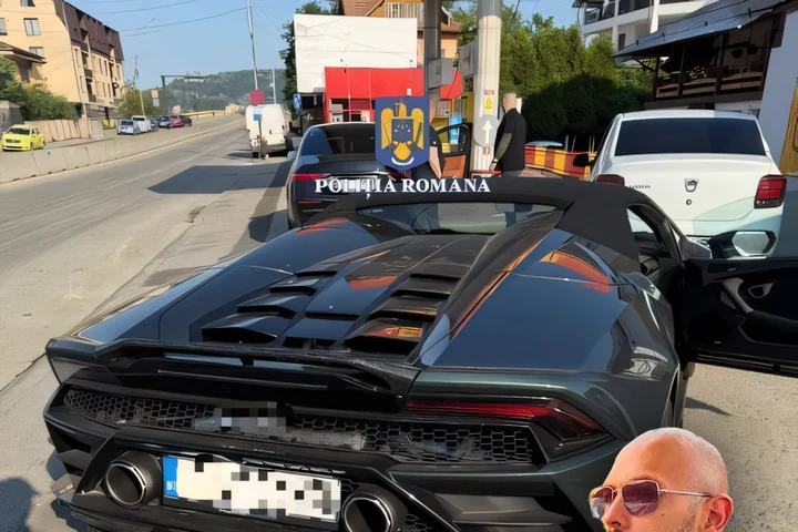 Cu ce viteză a fost prins Andrew Tate la volan în Vâlcea? A fost amendat și i s-a suspendat permisul de conducere!