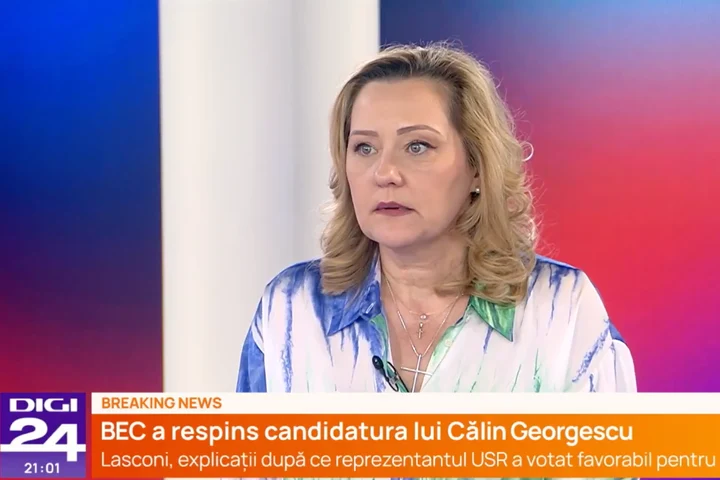 Elena Lasconi, de partea lui Călin Georgescu. Șefa USR cere explicații clare privind respingerea BEC în privința candidaturii politicianului