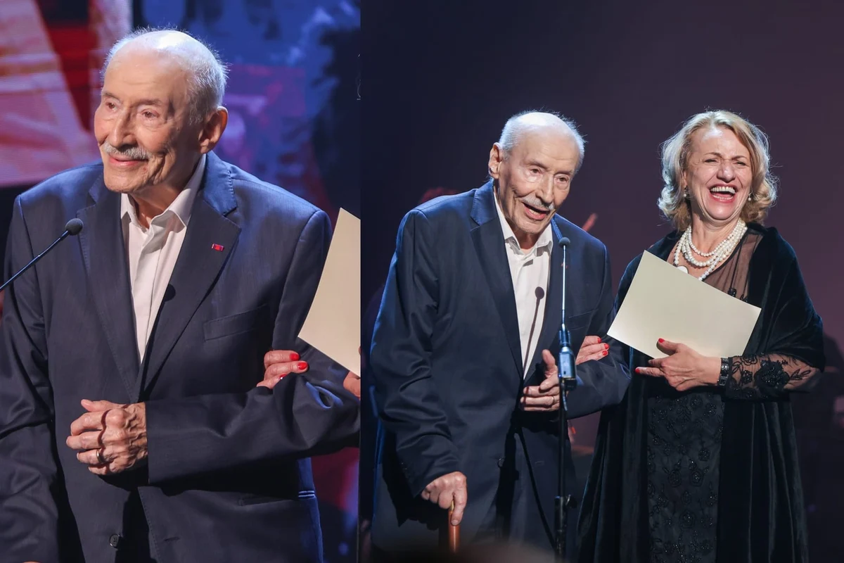 Victor Rebengiuc, omagiat în lacrimi și aplauze la Odeon. Marele actor de 93 de ani, discurs impresionant: „Sper ca în curând să-mi întâlnesc foștii colegi. Sunt ultimul din această generație care încă mai vorbește la microfon” | VIDEO