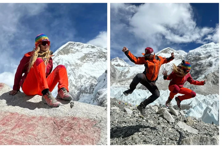 Delia și Răzvan Munteanu, la înălțime în Munții Himalaya. Și-au bătut toate recordurile. Artista, regină pe Everest