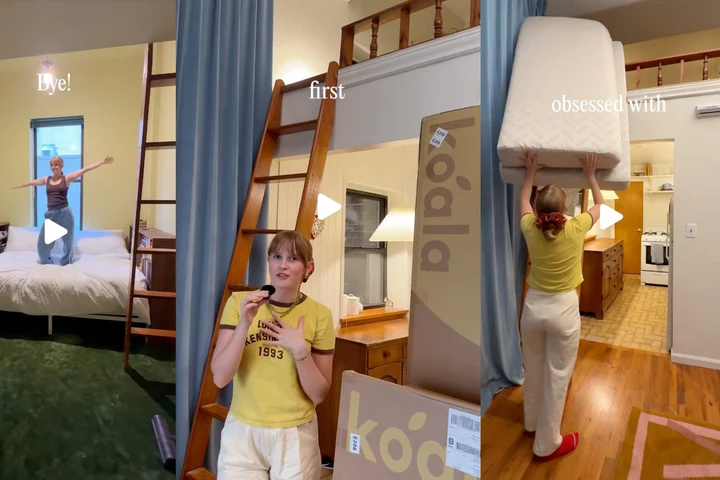 VIDEO Povestea cuplului care și-a vândut toată mobila și a transformat un apartament banal într-o locuință spectaculoasă. Casa, amenajată aproape integral cu lucruri second hand