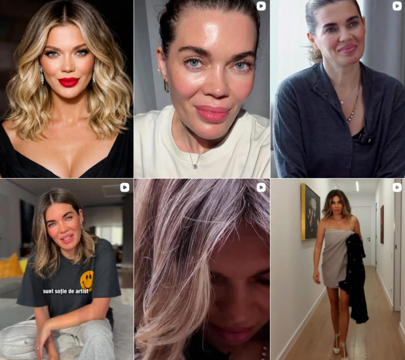 Gina Pistol a devenit ținta comentariilor răutăcioase pe Instagram. Foto: social media