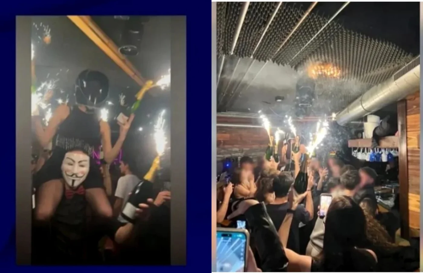 Subsolul barului Le Constellation din Crans-Montana înainte de incendiul mortal din 1 ianuarie 2026.) © BFMTV