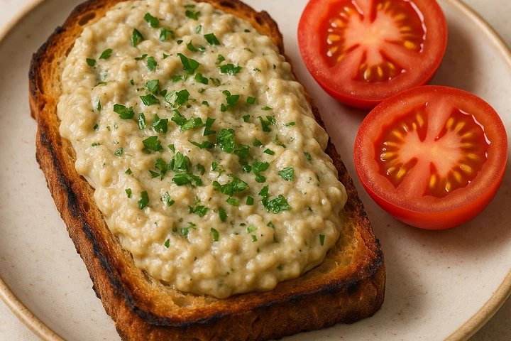 Cea mai gustoasă salată de vinete nu are pic de maioneză! Care este ingredientul secret care face toată diferența