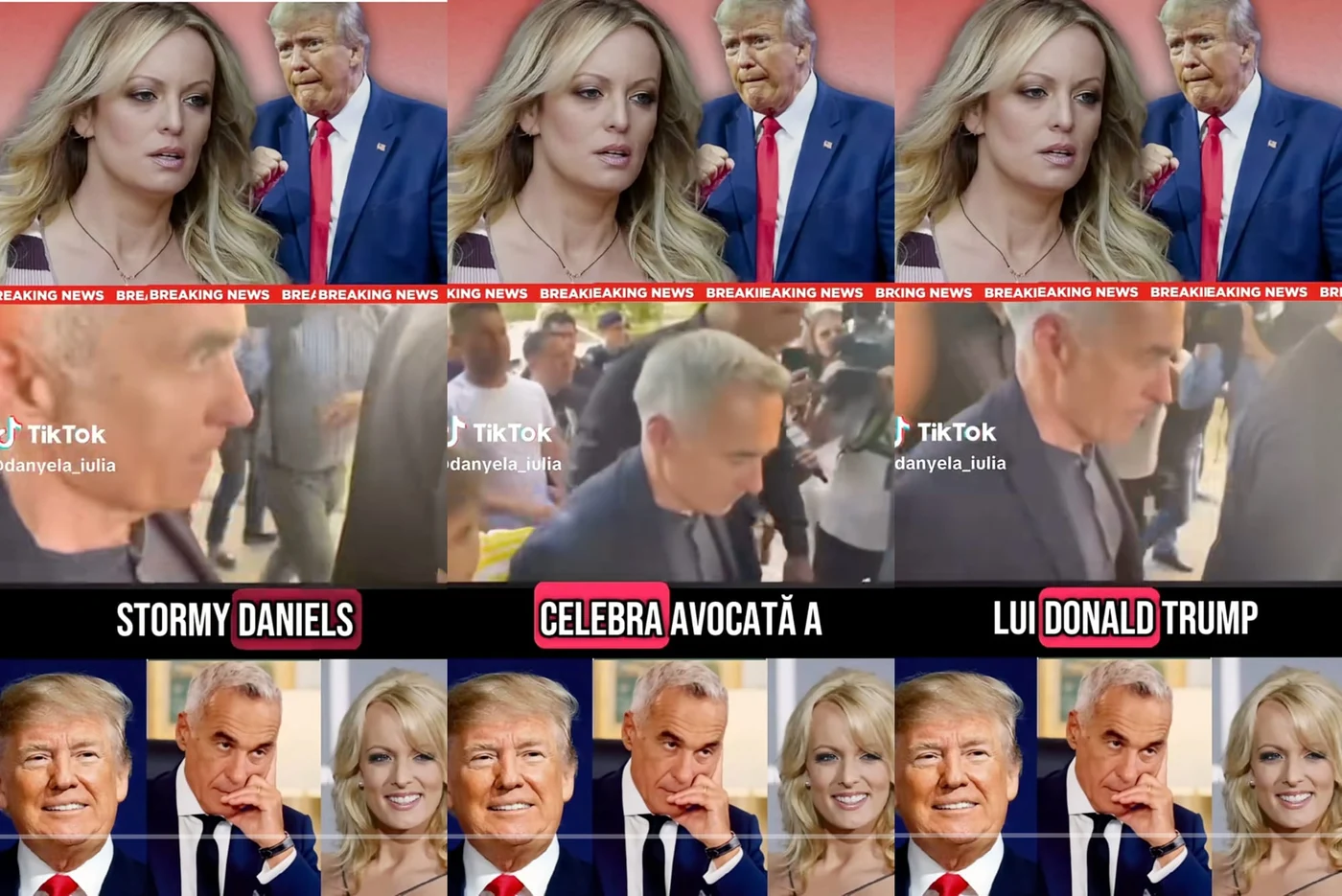 Stormy Daniels este starletă porno, nicidecum avocată, cu atât mai puțin a lui Donald Trump, cu care este în proces de ani buni