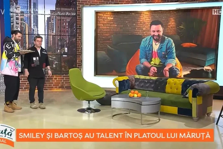 Cele mai tari faze din emisiunea lui Măruță, după ce a fost înlocuit de Smiley și Pavel Bartoș / VIDEO