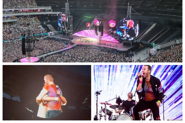 VIDEO A doua seară de concert Coldplay: Chris Martin a cântat manele cu Babasha. Ascultă melodia care a ridicat toată Arena Națională în picioare