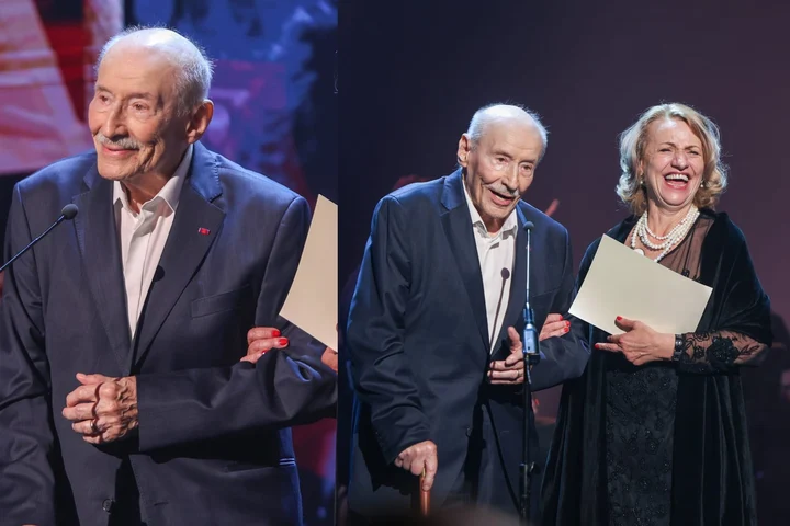 Victor Rebengiuc, moment emoționant la 93 de ani pe scena Teatrului Odeon | VIDEO