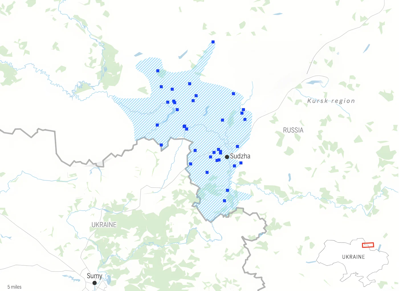 Teritoriul controlat de Ucraina conform criticalthreats.org