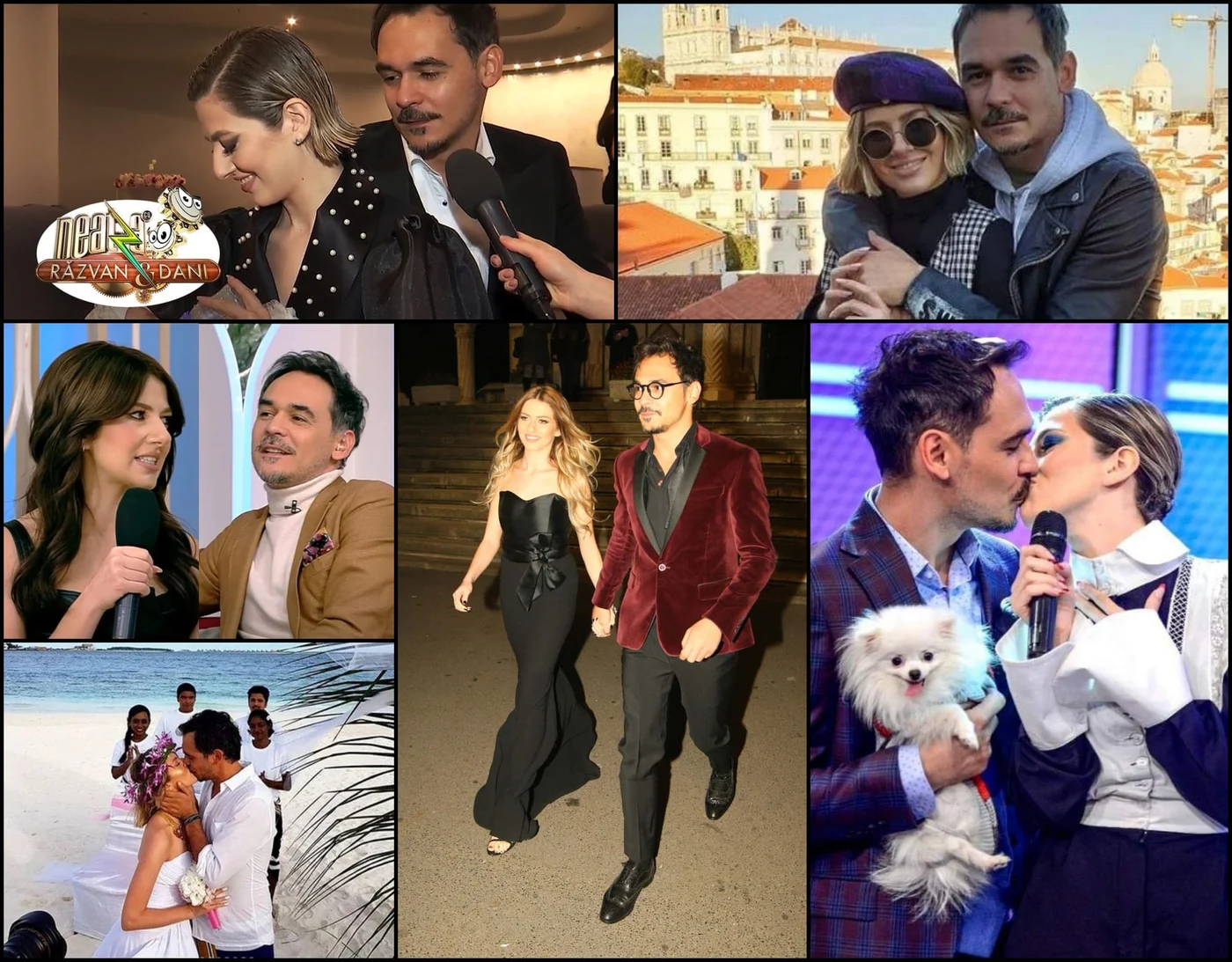 Lidia Buble și Răzvan Simion au avut o relație de cinci ani. Foto: colaj Actualitate.net