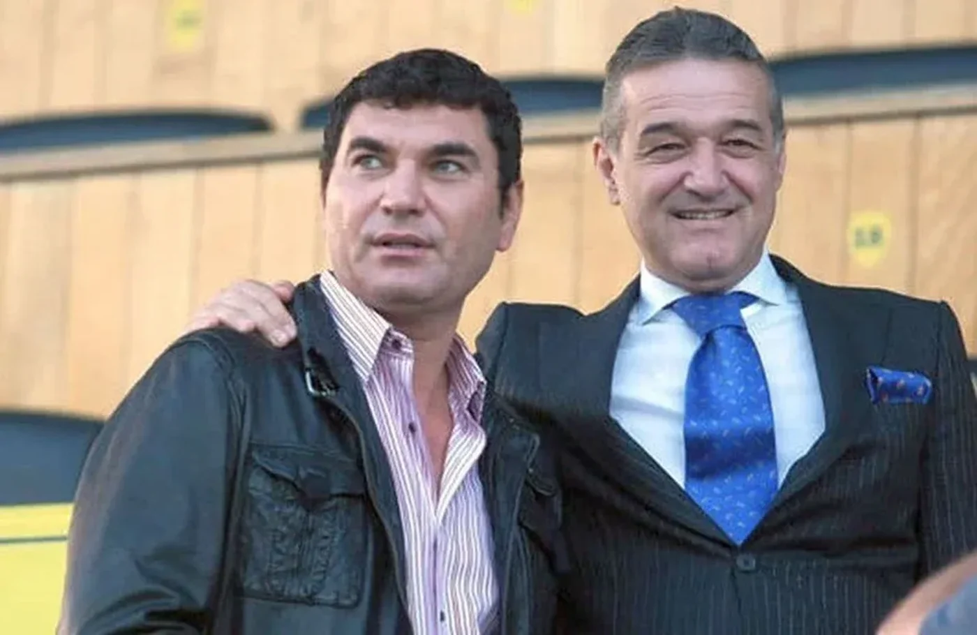 Cristi Borcea, alături de Gigi Becali