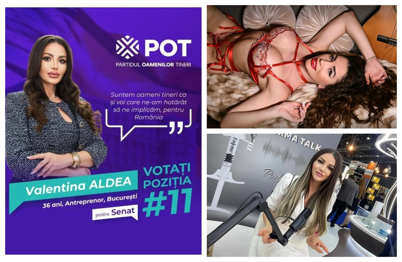 Valentina Aldea susține că nu este ea în imaginile de pe OnlyFans