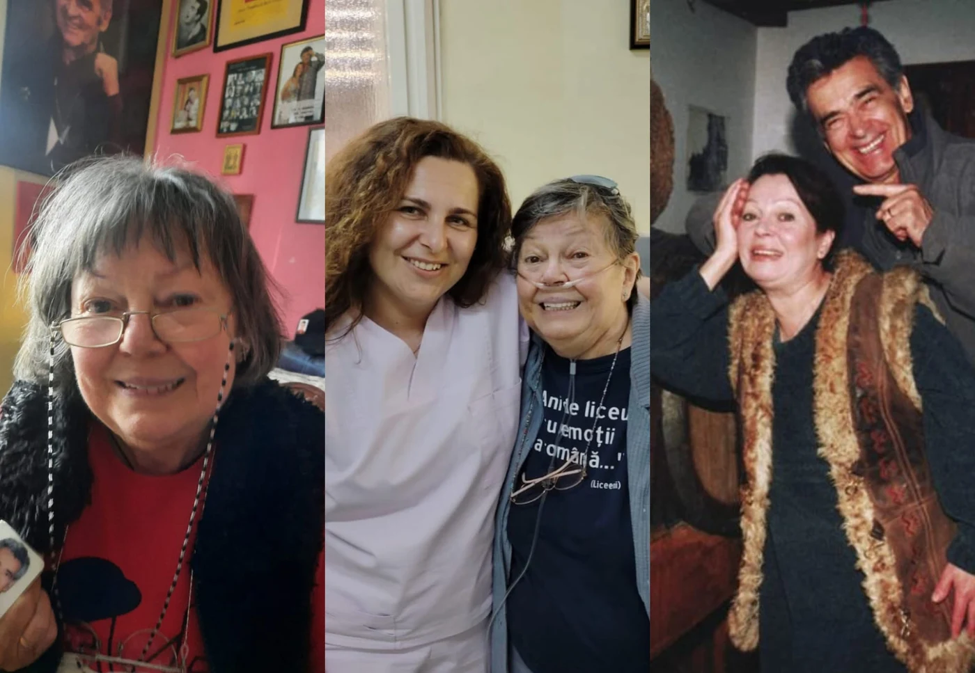 Anca Pandrea a zâmbit până în ultima clipă