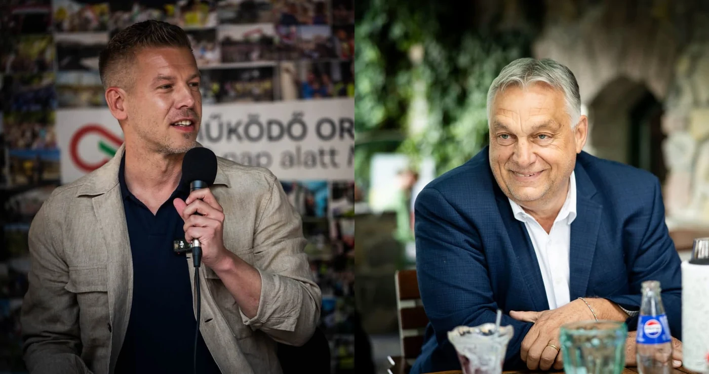 Péter Magyar și Viktor Orbán