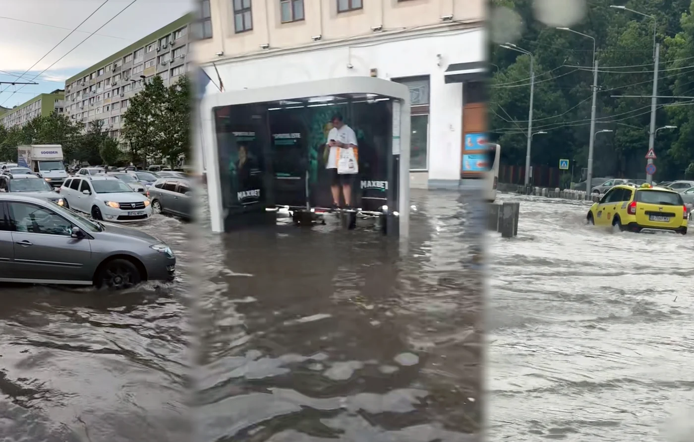 Inundații București - 9 iunie 2025
