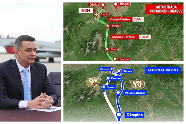 Sorin Grindeanu anunță când ar putea fi gata autostrada Comarnic-Brașov: „Pe 160 de kilometri de autostradă să plăteşti vreo 4 miliarde de euro e un pic cam mult”