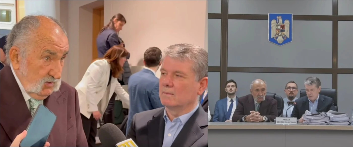 Ion Țiriac și George Scripcaru, primarul Brașovului