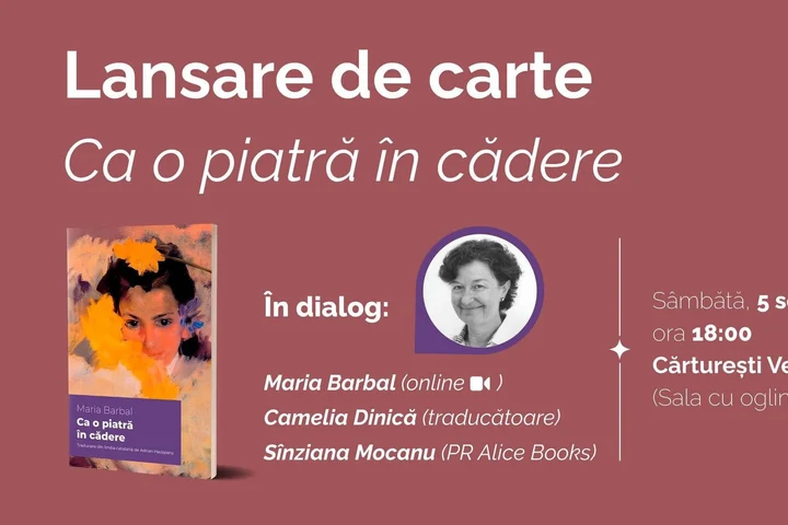 Maria Barbal, una dintre marile scriitoare ale Cataloniei, vine în fața cititorilor din România. Întâlnire specială la București