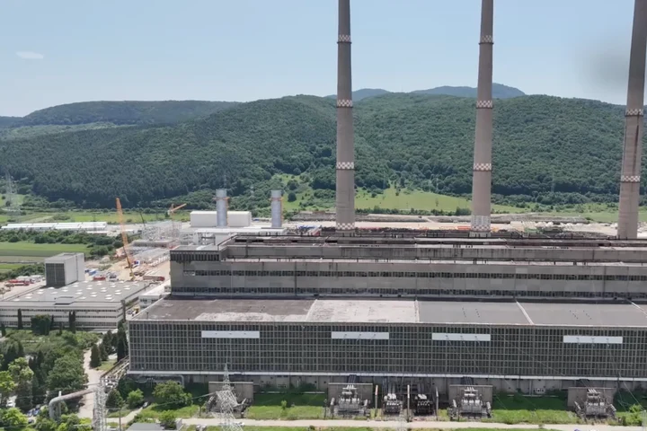 Una dintre cele mai mari centrale electrice pe gaz din Europa, aproape finalizată la Mintia: Câtă energie va produce pentru România
