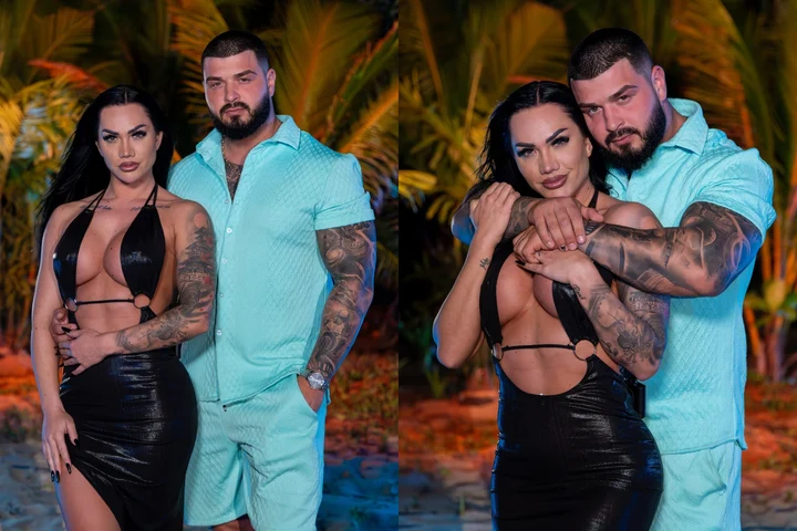 Nattasha Black și Lorenzo, al treilea cuplu de la Insula Iubirii 2026. Ea este dominatoare, el excavatorist și cunoscut pe TikTok