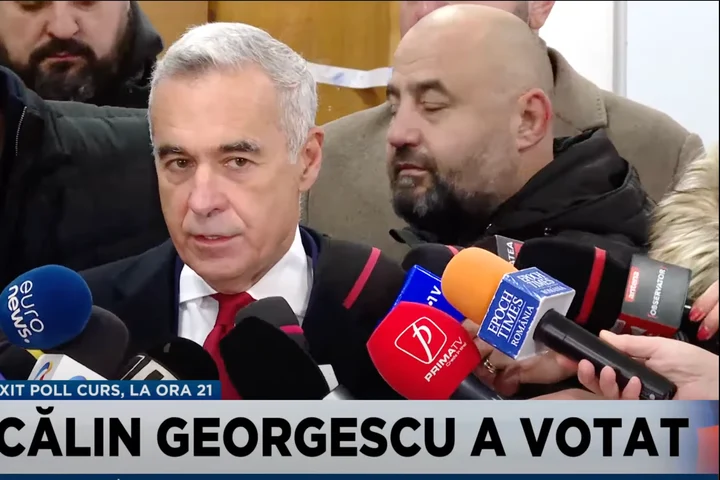 Călin Georgescu, nervos pe jurnaliști după ce a votat la parlamentare. Gestul care l-a scos din sărite VIDEO