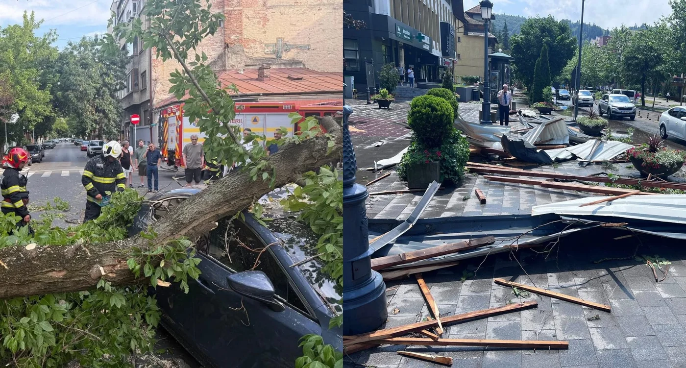 Furtuna a măturat Bucureștiul și mai multe localități din Ilfov