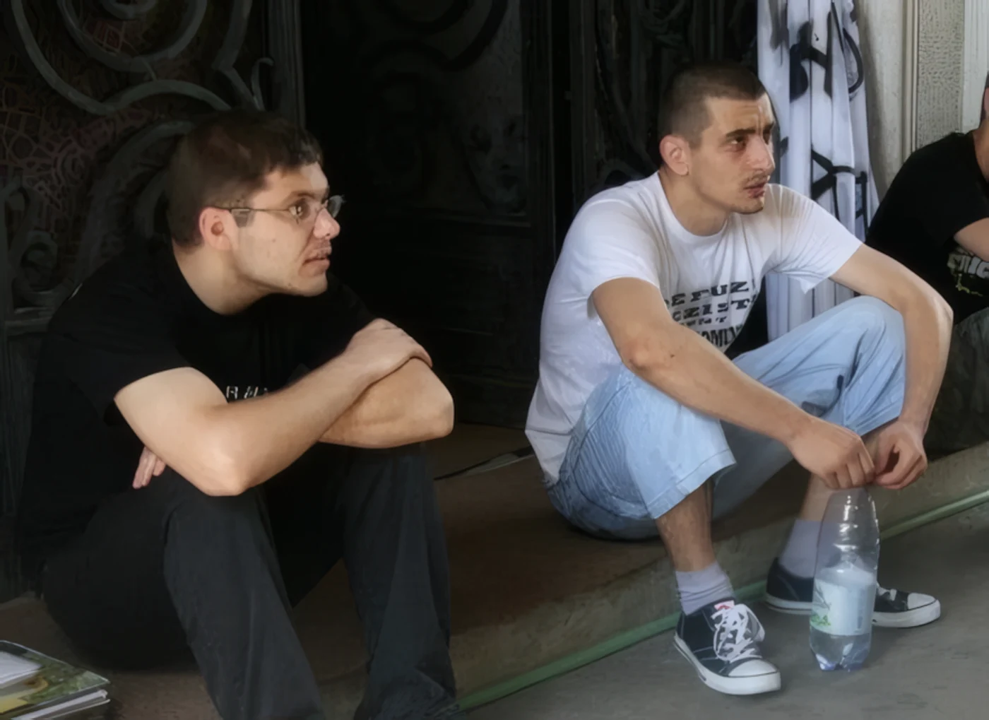 Nicolae Țîbrigan și George Simion - foto via PressHub