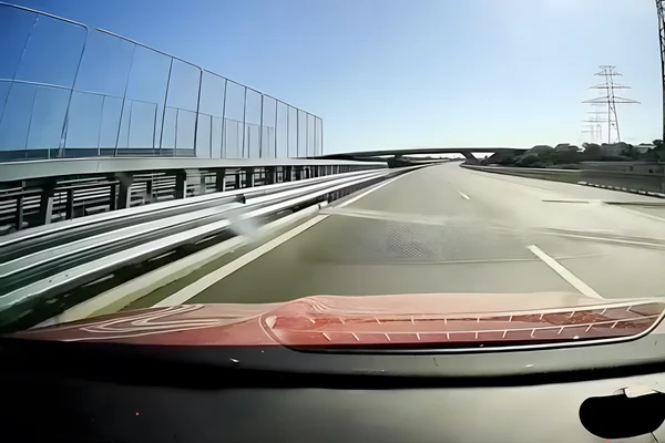 Ce se întâmplă când un șofer român lovește o pasăre la peste 130 km/h pe autostradă - VIDEO