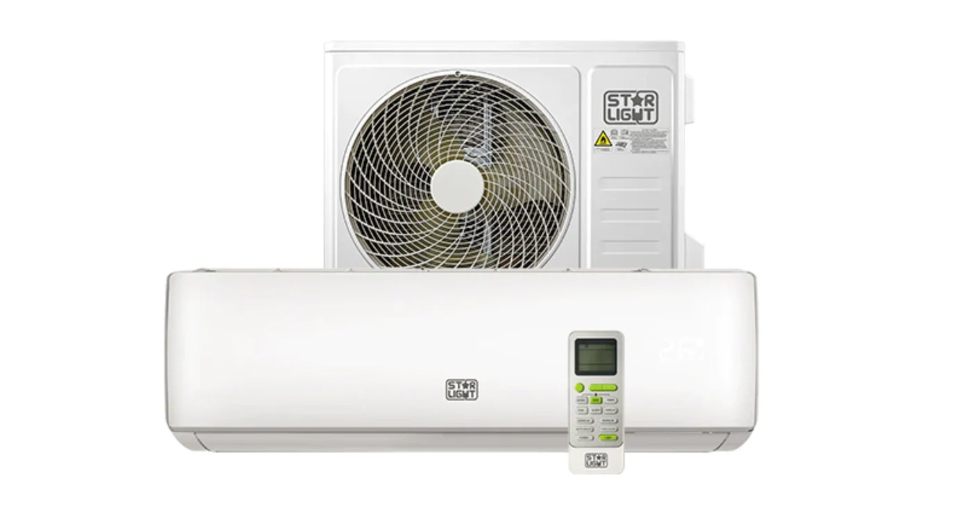 Aparat de aer conditionat Star-Light ACT-12WIFI, Control WiFi, 3D Inverter, 12000 BTU, Functie incalzire, Clasa A++, Display, Alb