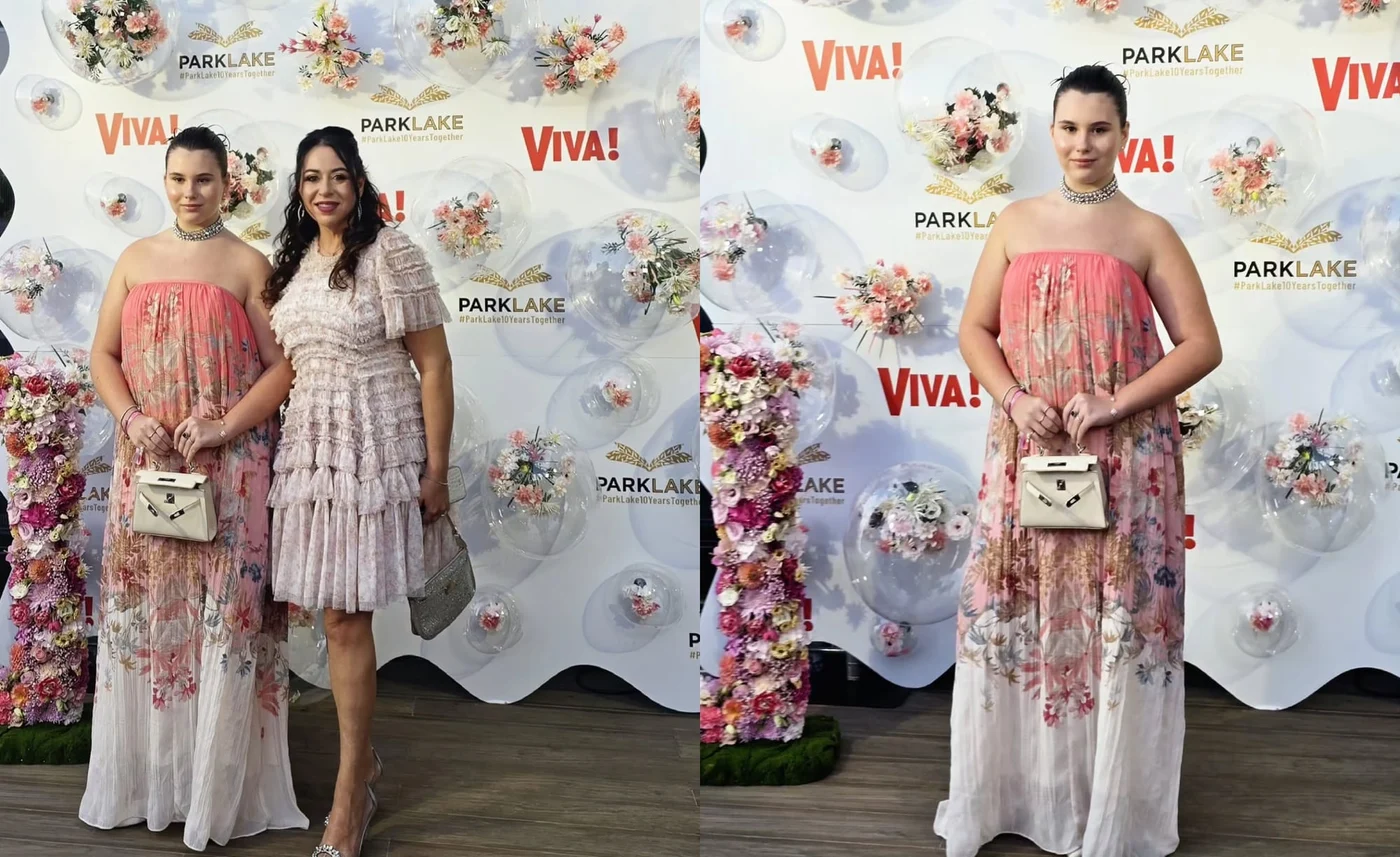 Foto: Oana Roman, alături de fiica ei, Isabela, la petrecerea de final de vară a revistei Viva!