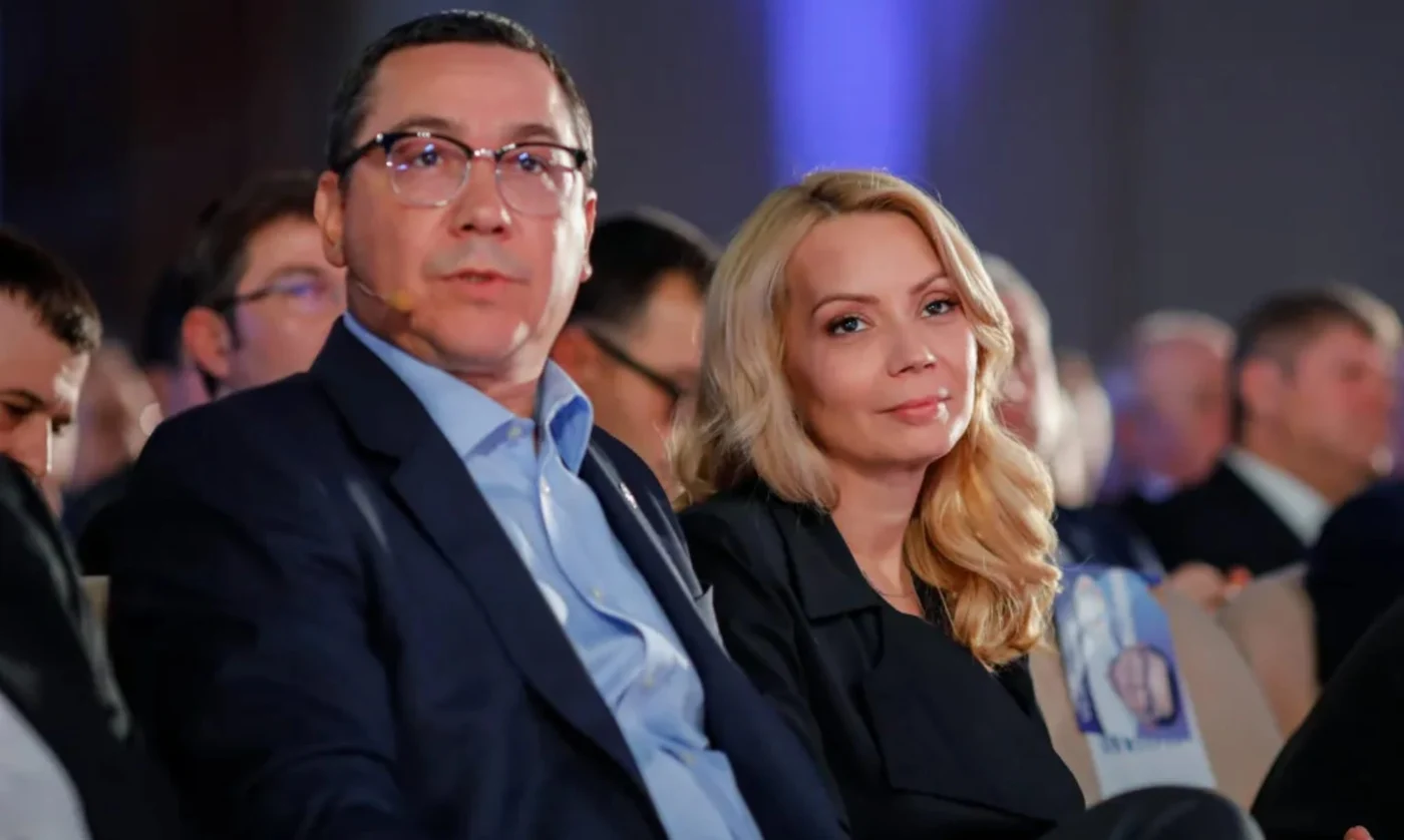Victor Ponta și Daciana Sârbu 