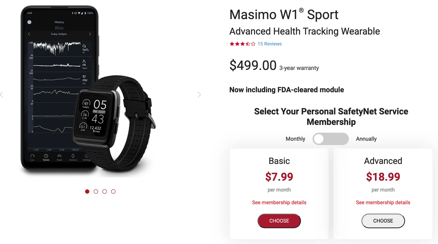 Masimo W1 Sport