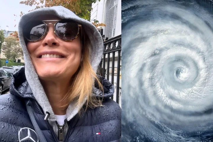 „Ne-am panicat pentru o ploicică?” — reacția ironică a Andreei Esca după ce „ciclonul Barbara” nu a mai venit