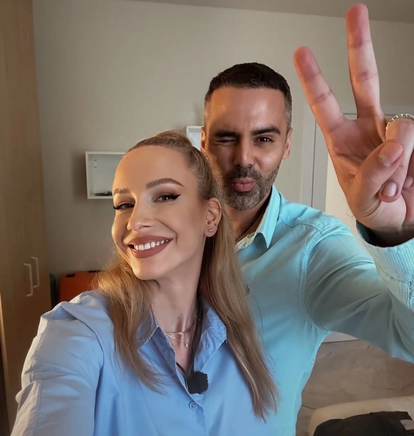 Sandra Izbașa trăiește o poveste de dragoste ca în povești cu Ștefan Bănică