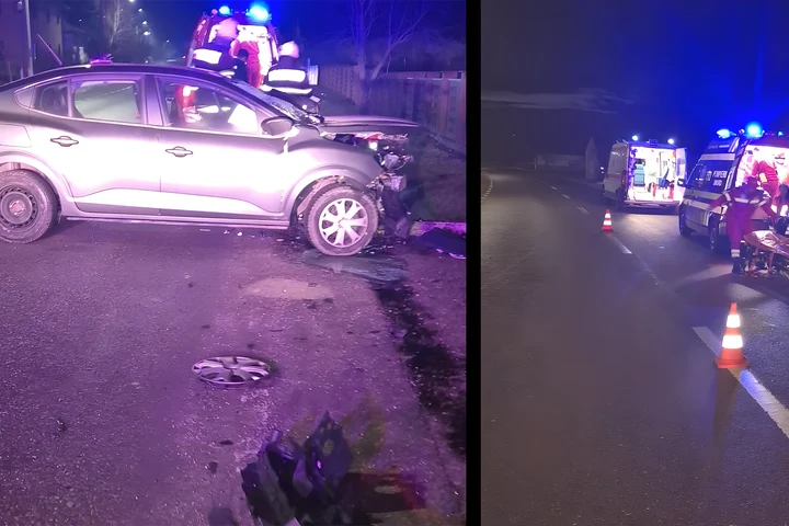 Accident grav la Bistrița Bârgăului, șoferul a murit, iar mașina a alertat singură autoritățile prin sistemul eCall