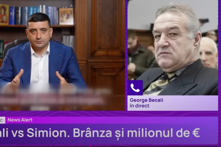 Gigi Becali îl critică dur pe George Simion: «Îi știam vicleniile. L-am sfătuit să fie demn» — «Termină cu lucrurile ăstea!»”