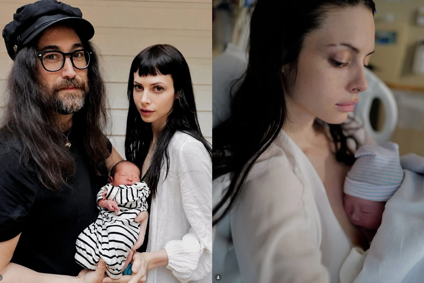 Sean Ono Lennon și Charlotte Kemp Muhl, după ce au devenit părinți