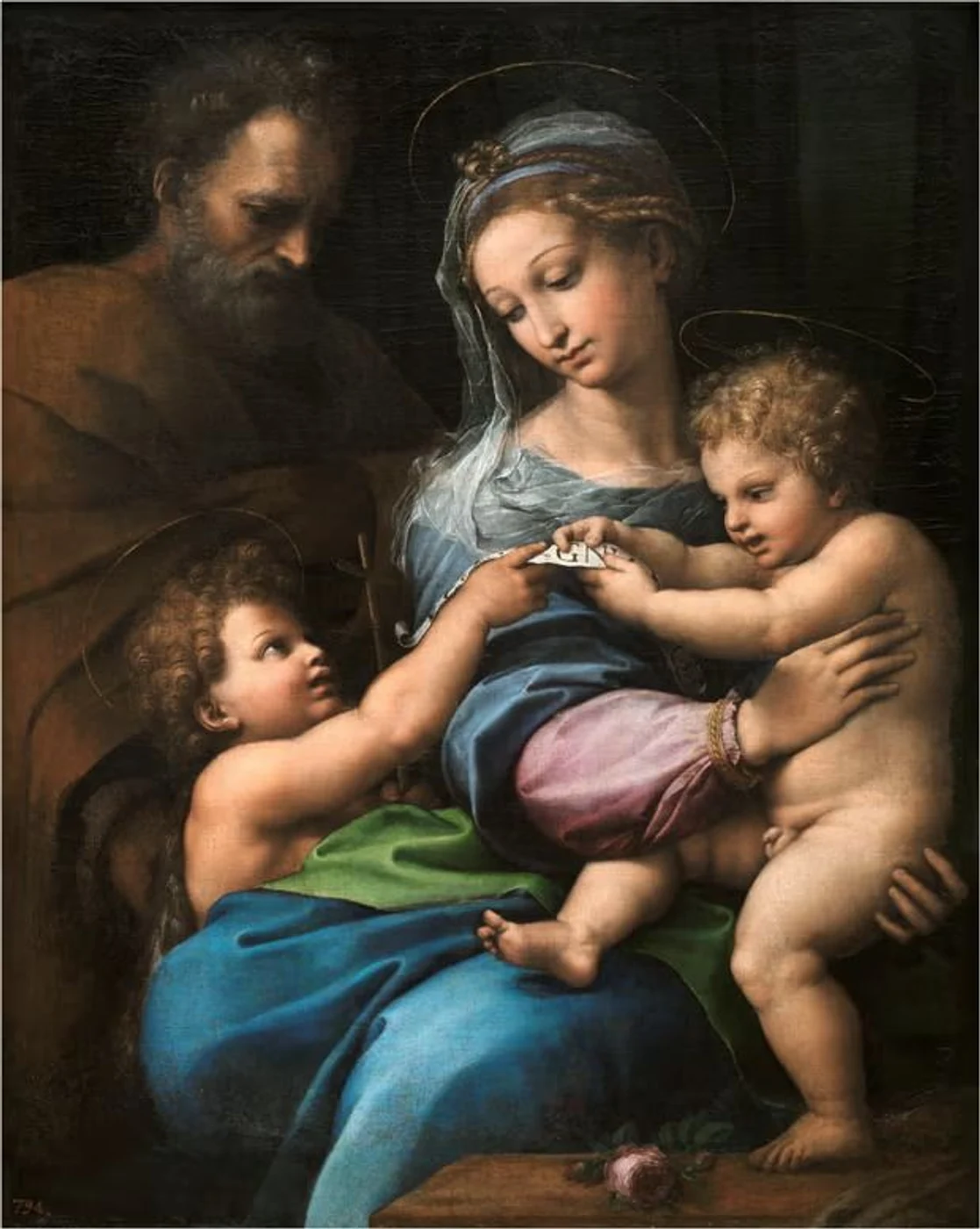 Madonna della Rosa. Foto: Museo Nacional del Prado, Madrid