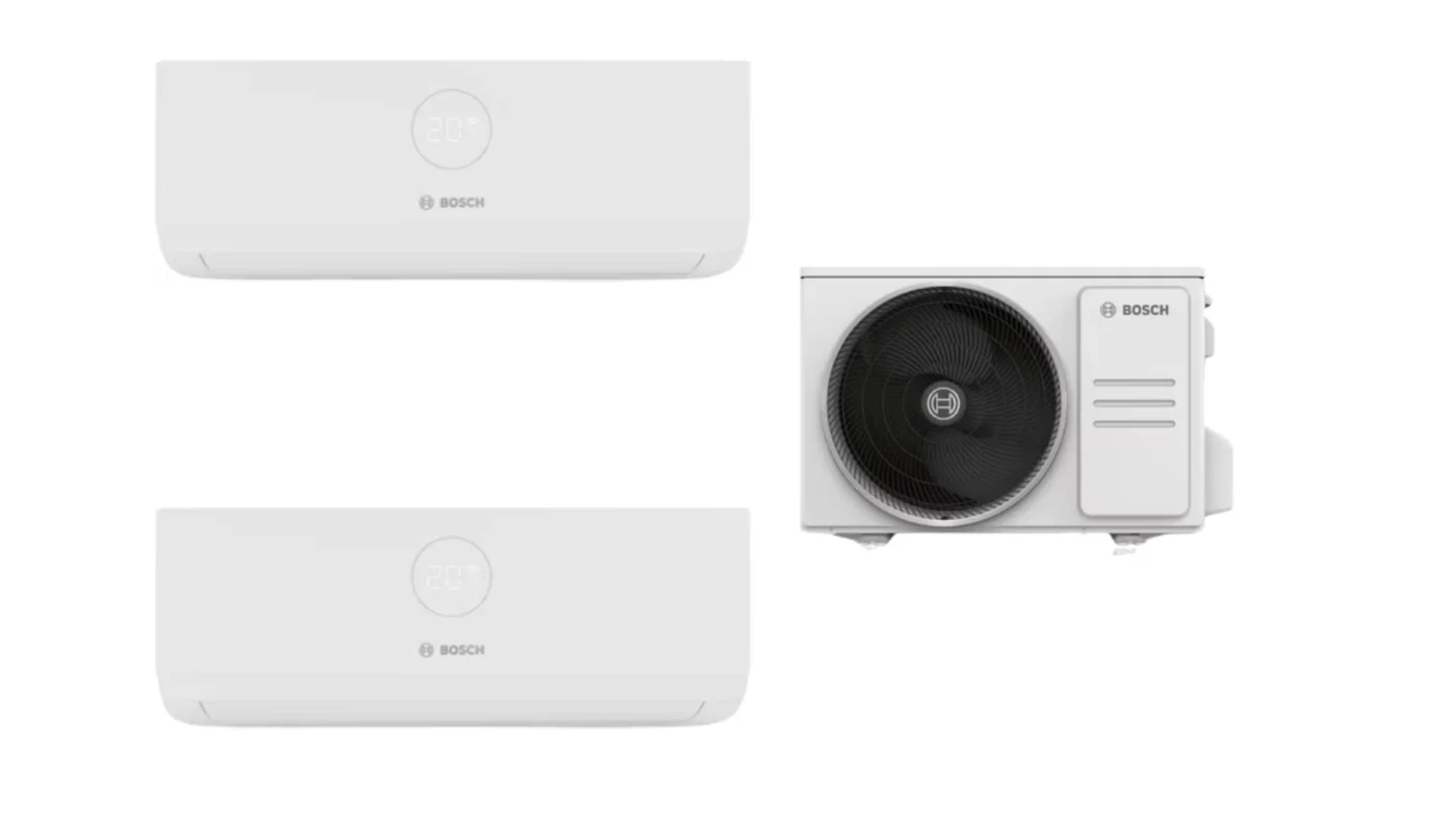Aparat de aer conditionat multisplit Bosch cu doua unitati interne Climate 3000i 12000 BTU