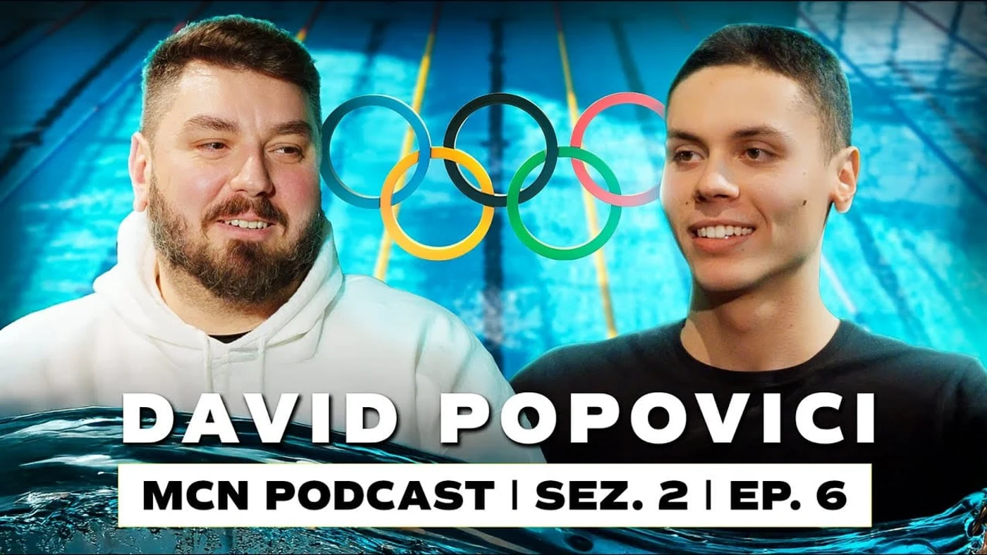 David Popovici a vorbit despre abuzul prin care a trecut în podcastul lui Micutzu. Foto: Youtube