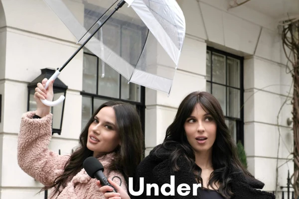 Românca Daria Chimoiu și Lauren, două modele de talie internațională, lansează „Under the umbrella”, cel mai tare podcast din Marea Britanie