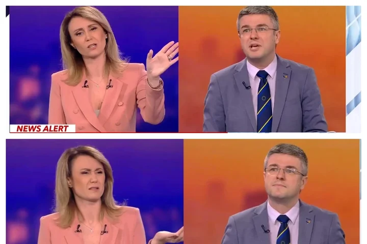 Ministrul Economiei și al Digitalizării, Irineu Darău, scos din emisiune de la Antena 3 după ce l-a făcut infractor, indirect, pe Dan Voiculescu VIDEO