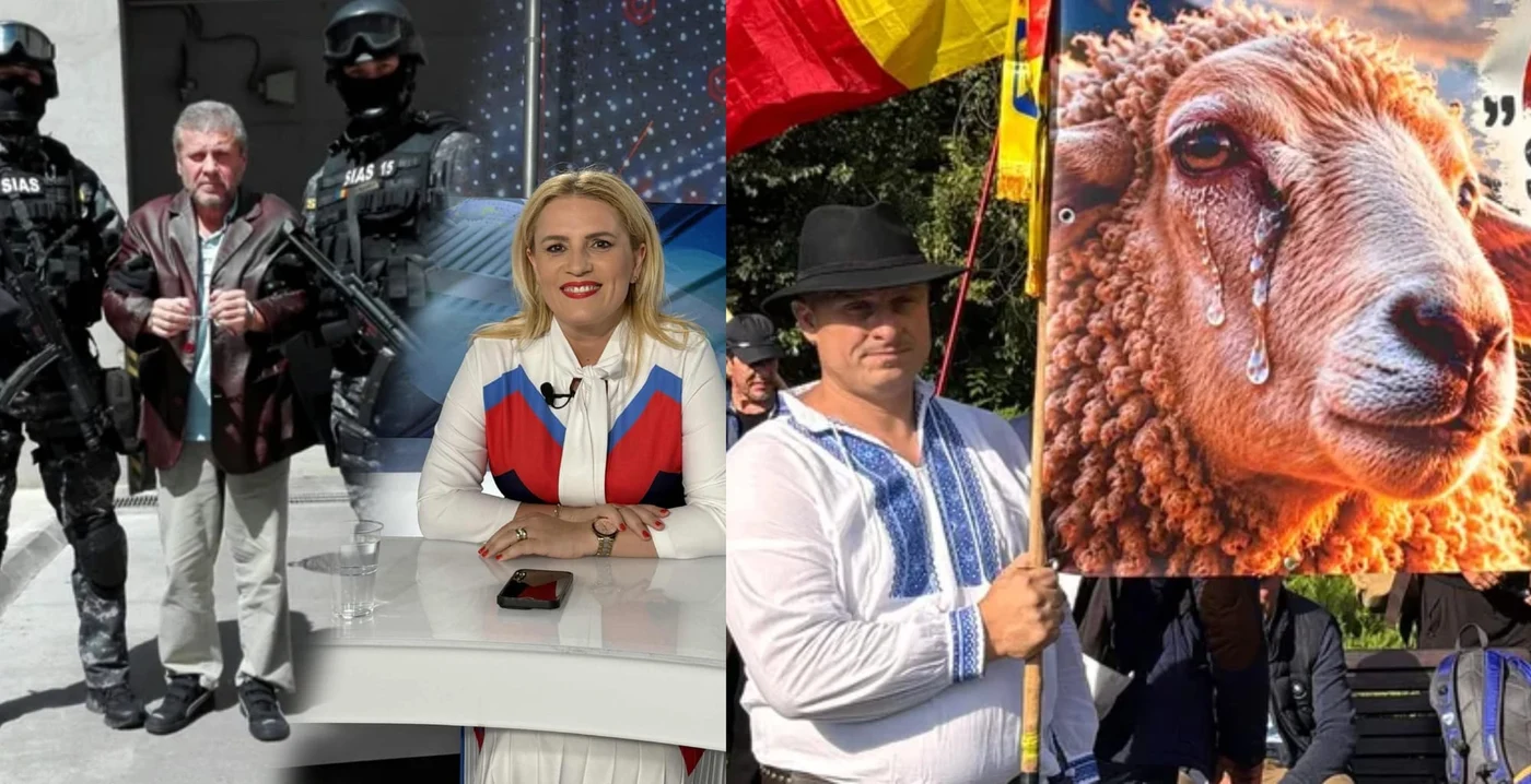 Flori Maior a apărut la protestul ciobanilor din Piața Victoriei