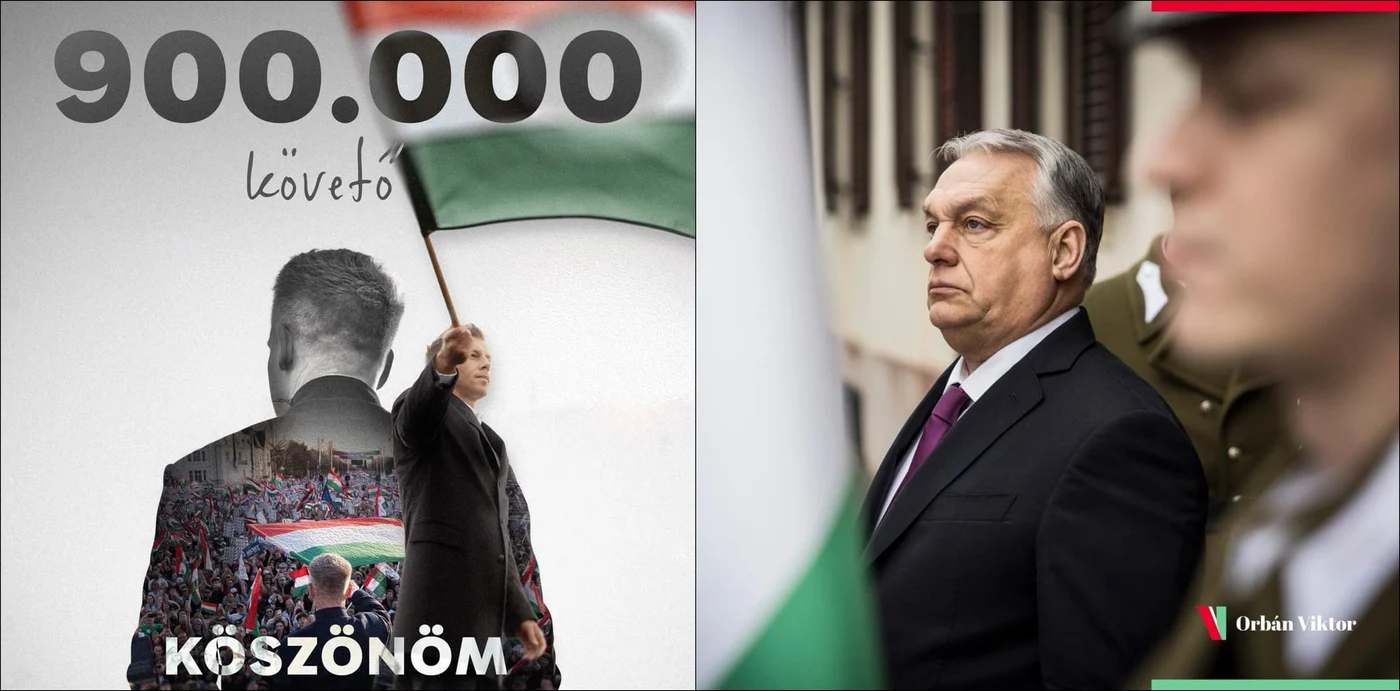 Péter Magyar vs Viktor Orbán