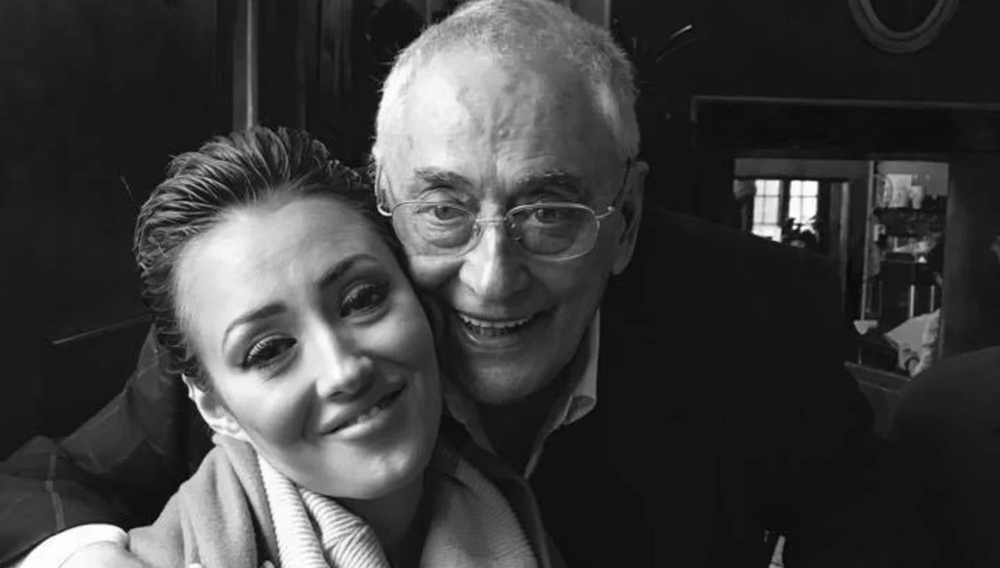 Horia Moculescu, alături de fiica sa, Nidia