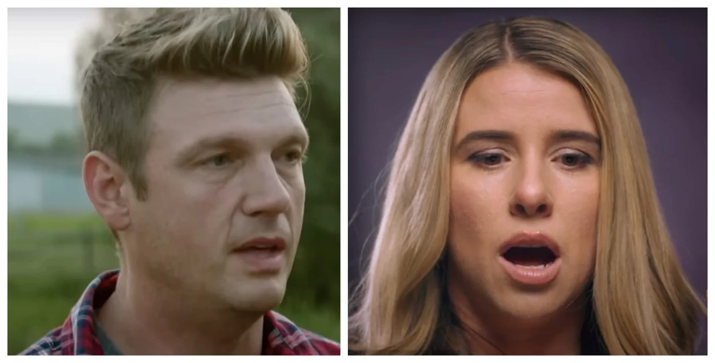 Nick Carter (stânga) - Melissa Schuman (dreapta)