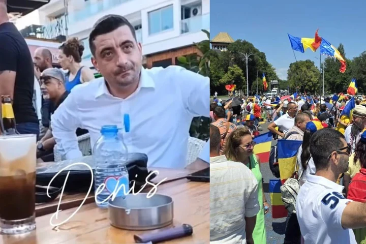 Ce a făcut, de fapt, George Simion în Cipru: „Poporul țipă, el e la șpriț” VIDEO