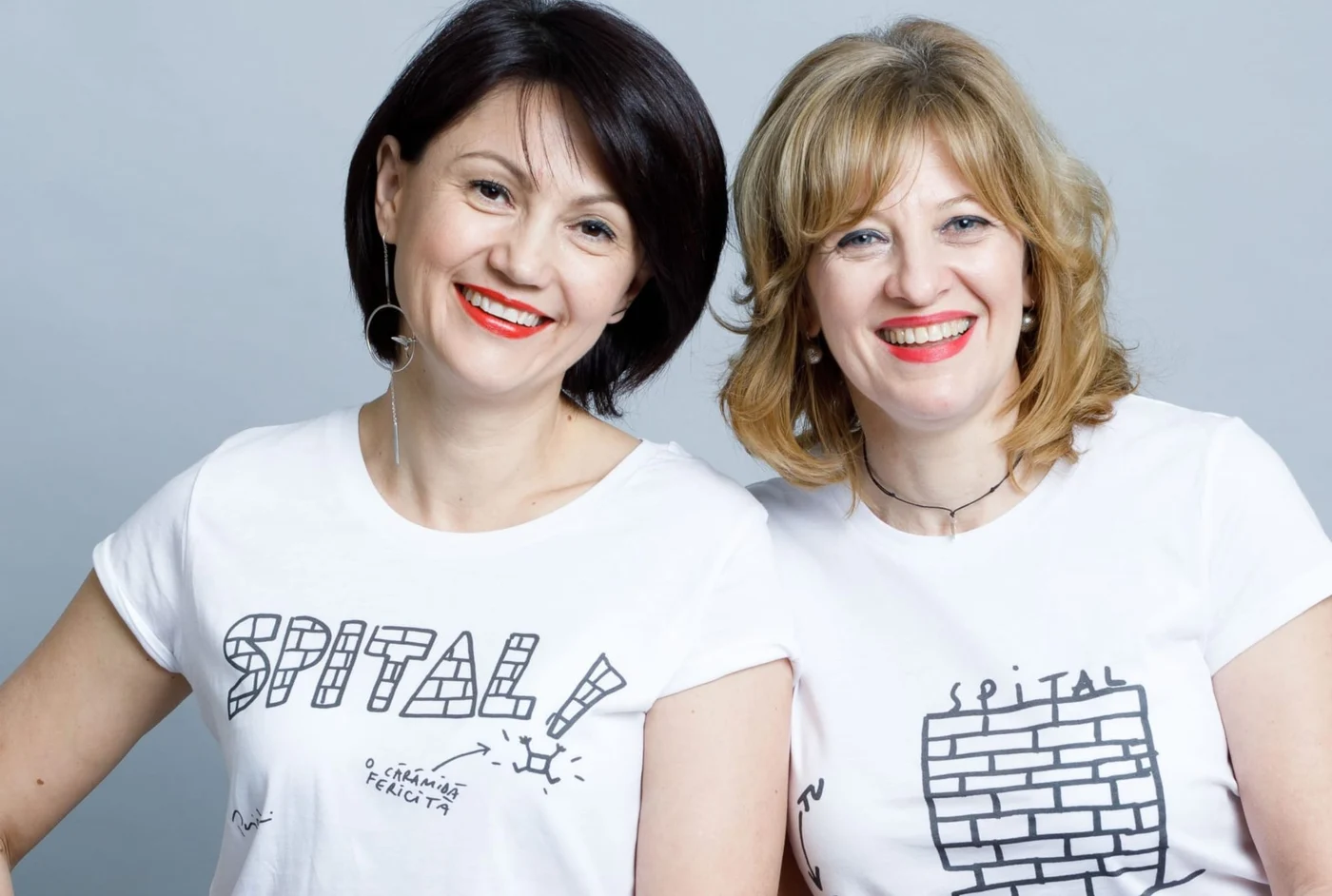 Carmen Uscatu și Oana Gheorghiu