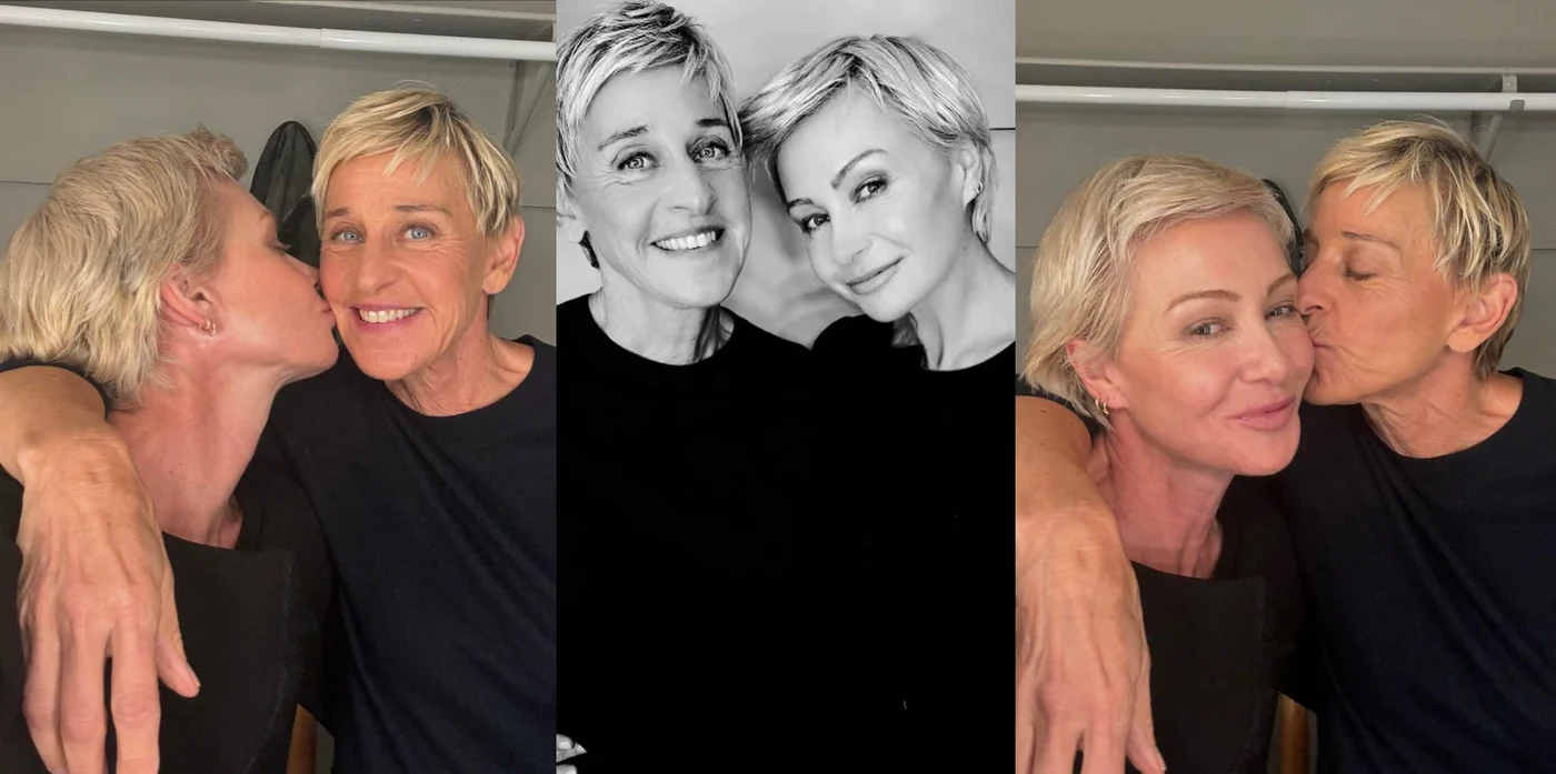 Ellen DeGeneres și soția sa, Portia de Rossi